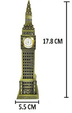 White Whale Big Ben Tower SHOWPIECE Decorative and Home Decoration Item (7 INCH)