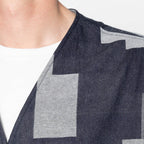 Wise Guy Jacket - Jacquard Denim - Indigo by Naked & Famous Denim