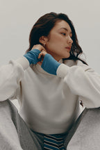 Women's Cozy Turtleneck in Marshmallow