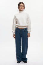 Women's Cozy Turtleneck in Marshmallow
