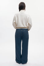 Women's Cozy Turtleneck in Marshmallow