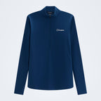 Women's Theralite Half Zip Tech Tee  - Hale Navy