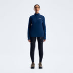 Women's Theralite Half Zip Tech Tee  - Hale Navy