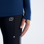 Women's Theralite Half Zip Tech Tee  - Hale Navy