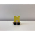 Wooden Name Train Letter M