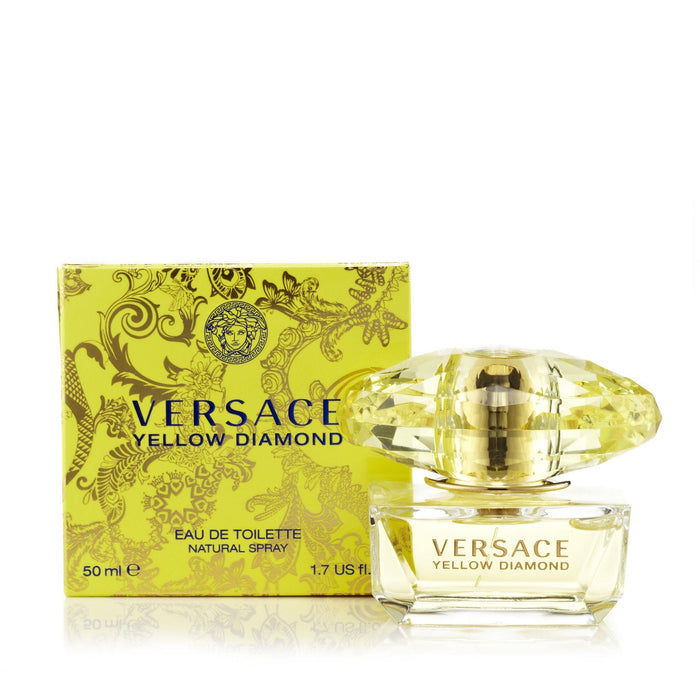 Versace Yellow Diamond Eau de Toilette Womens Spray 1.7 oz.