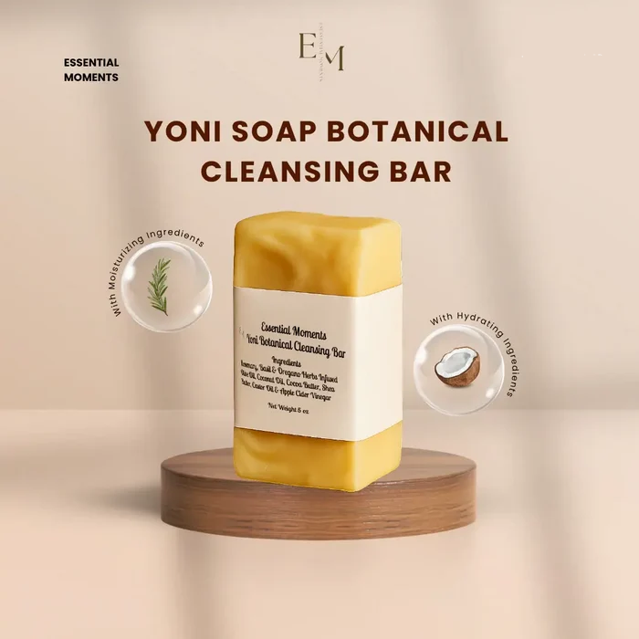Yoni Botanical Cleaning Bar - Essential Moments
