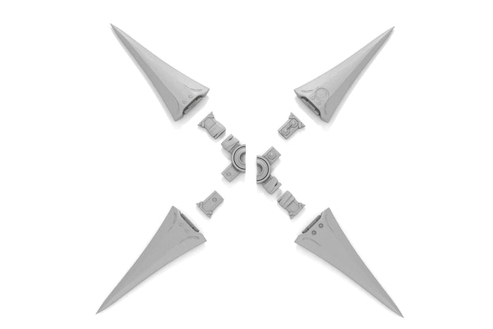 Yuffie Kisaragi Shuriken DIY Cosplay Prop Kit - FF7 Yuffie Shuriken - Giant Shuriken - Yuffie Cosplay Prop