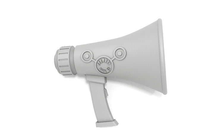 Cursed Speech Megaphone DIY Cosplay Prop Kit- Cursed Speech Symbol - Queen of Curses - Cursed Spirit