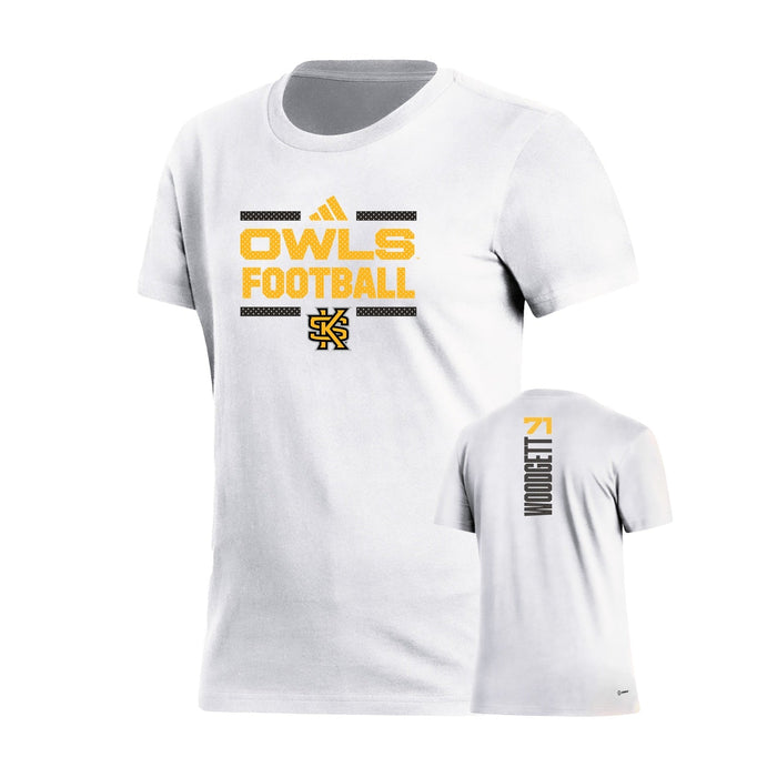 ZaMario Woodgett : Women's Fresh Short Sleeve Tee  - White